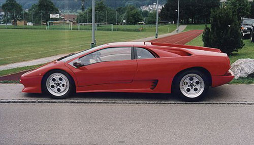 Lamborghini Diablo rosso