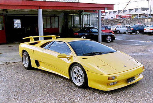 Lamborghini Diablo giallo